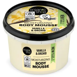 Organic Shop Body Mousse Vanilla & Orchid
