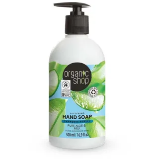 Organic Shop Hand Soap Aloe & Milk