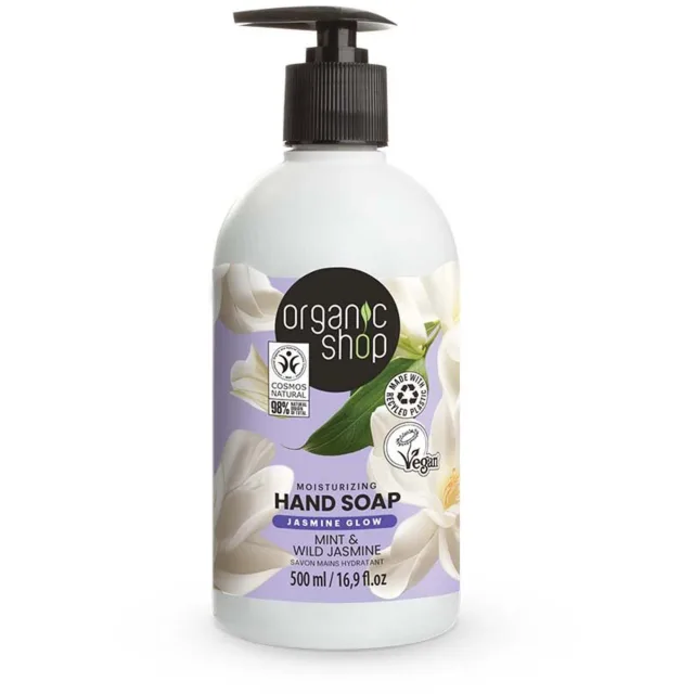 Organic Shop Hand Soap Mint & Jasmine