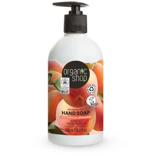 Organic Shop Hand Soap Rose & Peach