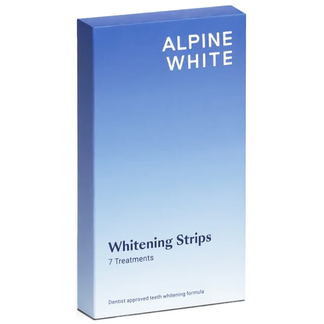 Alpine White Whitening & Care Whitening Strips