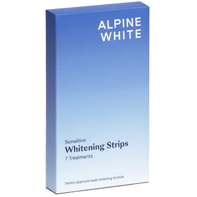 Alpine White Whitening & Care Whitening Strips Sensitive