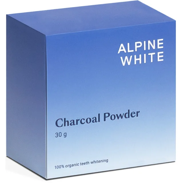 Alpine White Whitening & Care Charcoal Powder