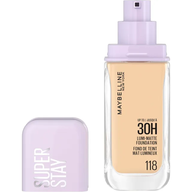 Maybelline New York Superstay Lumi-Matte Foundation 118