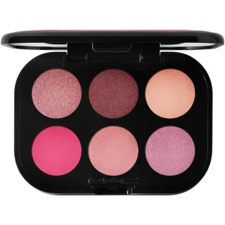 MAC Cosmetics Connect In Colour Eye Shadow Palette Rose Lens