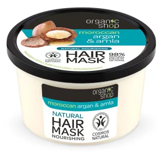 Organic Shop Nourishing Hair Mask Argan & Amla