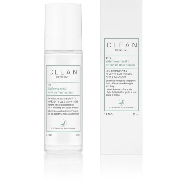Clean RESERVE Elderflower Face Mist