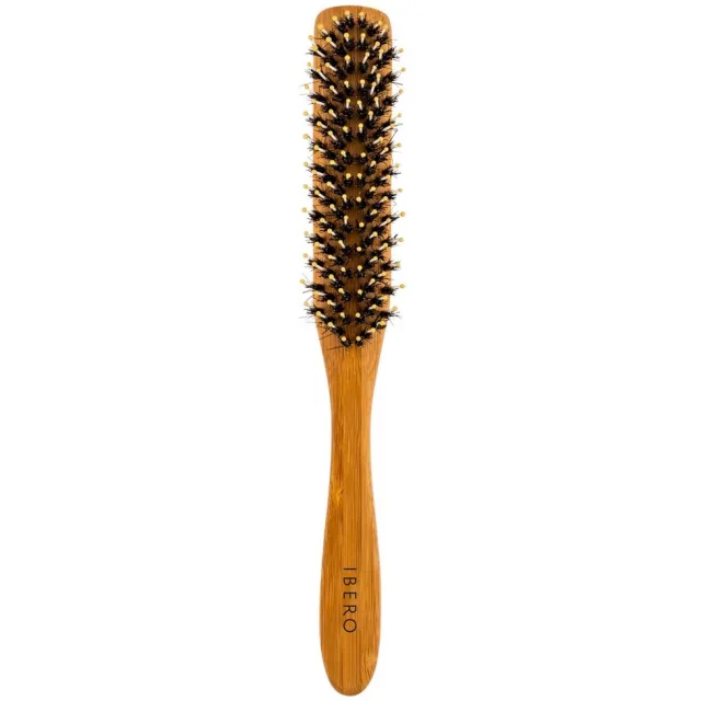 Ibero Hair Brush With Natural & Nylon Bristles