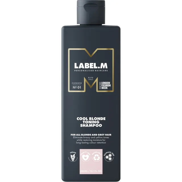 label.m Cool Blonde Toning Shampoo