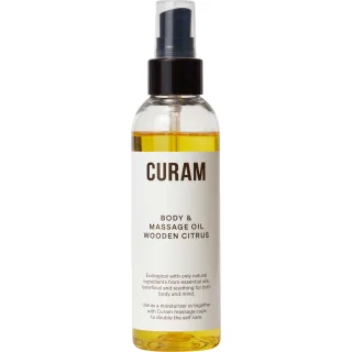 Curam Body And Massage Oil Wooden Citrus