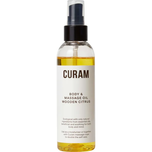Curam Body And Massage Oil Wooden Citrus