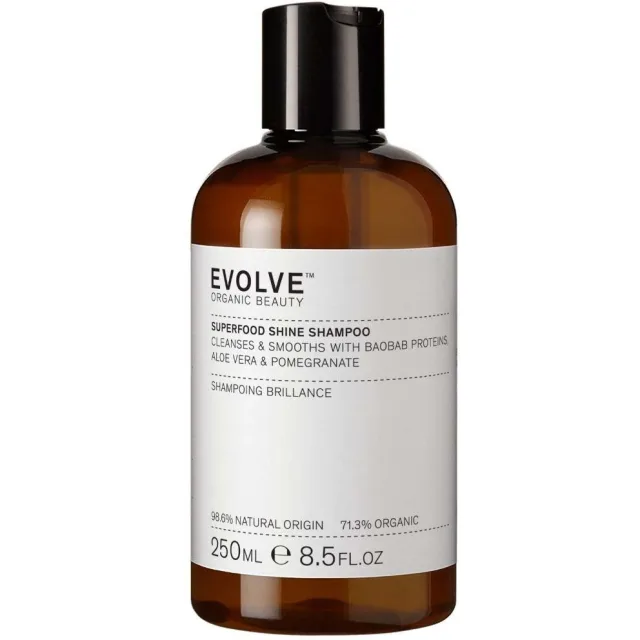 Evolve Organic Beauty Superfood Shine Shampoo