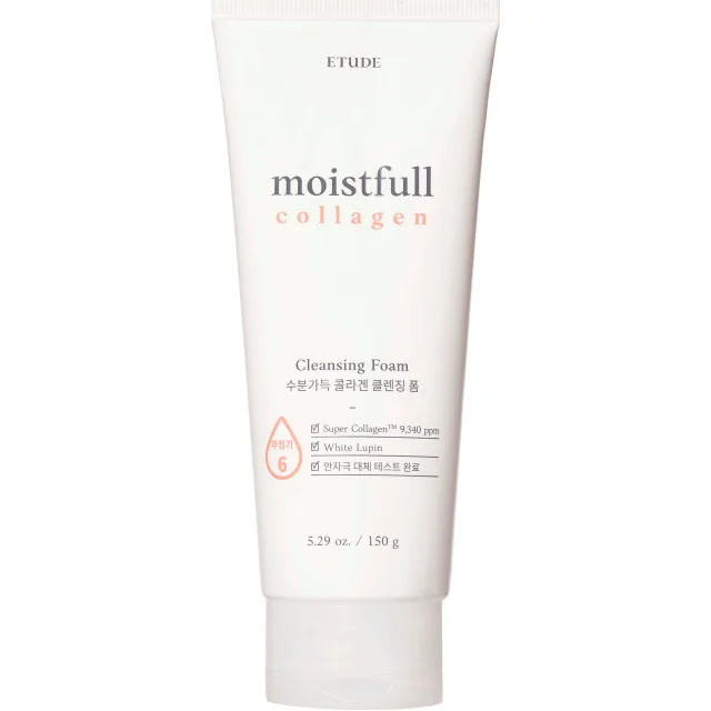 Etude Moistfull Collagen Cleansing Foam