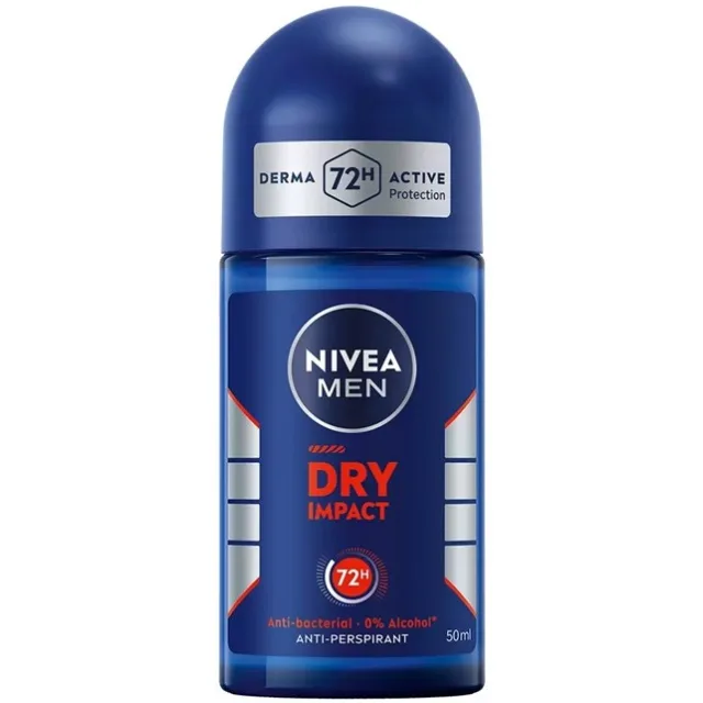 Nivea MEN Antiperspirant Deo Dry Impact Roll On