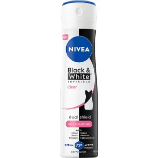 Nivea Deo Spray Invisible Black & White Clear