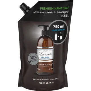 Gunry Premium Hand Soap Refill Lemon Verbena