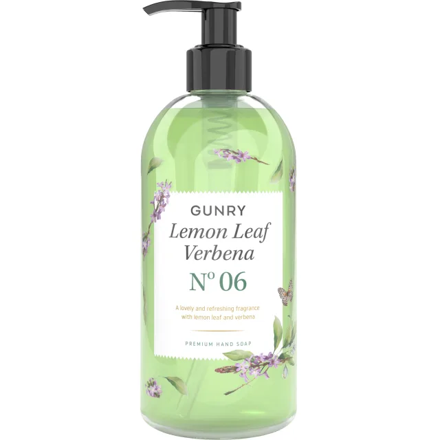 Gunry Classic Botanica Hand Wash Lemon Leaf Verbena