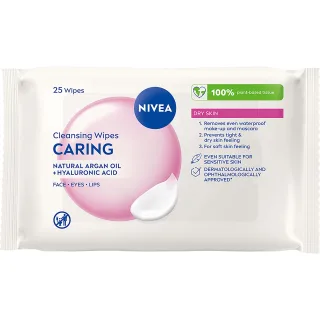 Nivea 3-in-1 Caring Cleansing Wipes