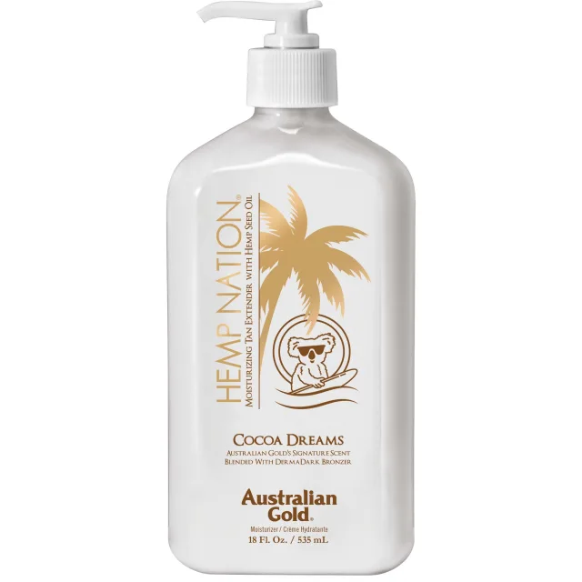 Australian Gold Hemp Nation Cocoa Dreams Tan Extender