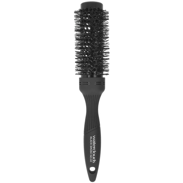 Waterclouds Black Brush No.02 Ceramic Hot Curling Brush