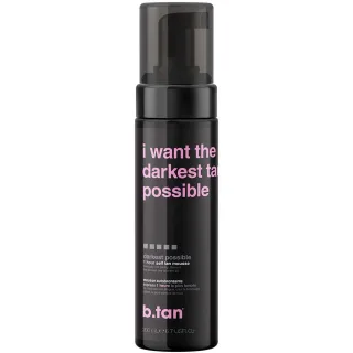b.tan I Want The Darkest Tan Possible Self Tan Mousse