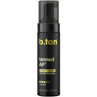 b.tan Tanned AF Self Tan Mousse