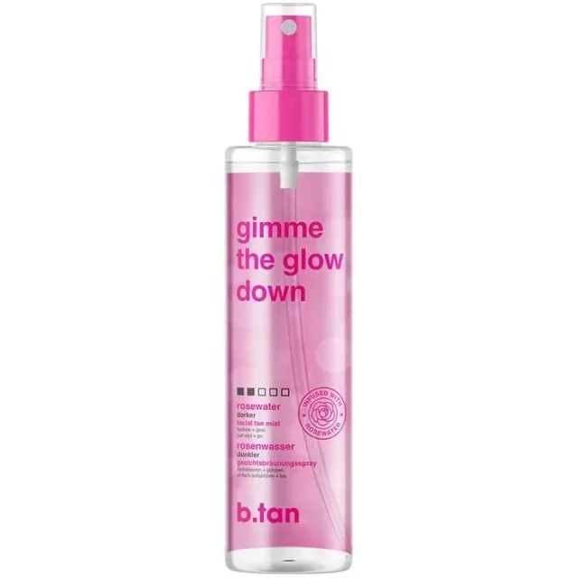 b.tan Gimme The Glow Down Facial Tan Mist