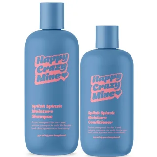 Happy Crazy Mine Splish Splash Moisture Shampoo & Moisture Conditioner