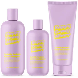 Happy Crazy Mine Twinkle Twinkle Silver Shampoo & Conditioner & Treatment