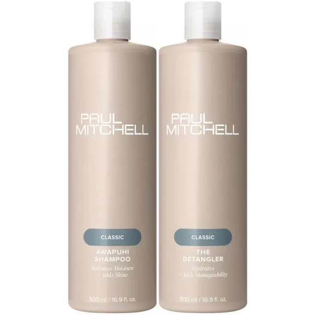 Paul Mitchell Classic Bundle Awapuhi Shampoo & The Detangler 500 ml