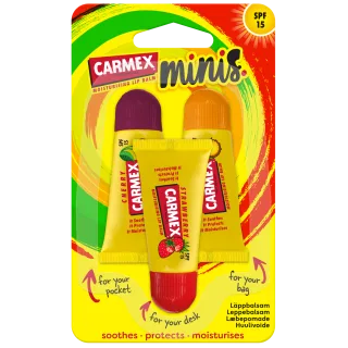 Carmex Lip Balm Minis SPF15