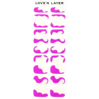 Love'n Layer Abstraction Dahlia Purple