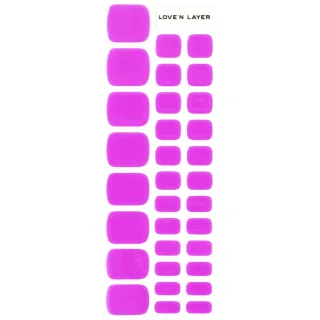 Love'n Layer Solid Toe Dahlia Purple