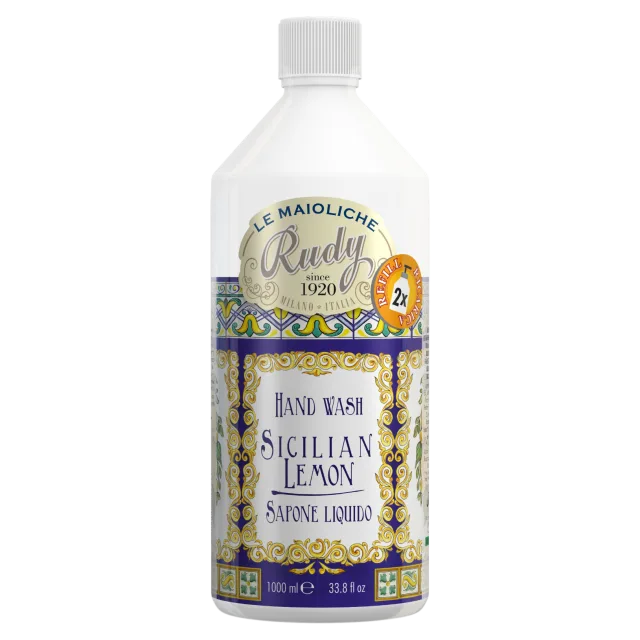 Rudy Sicilian Lemon Le Maioliche Hand Wash Refill