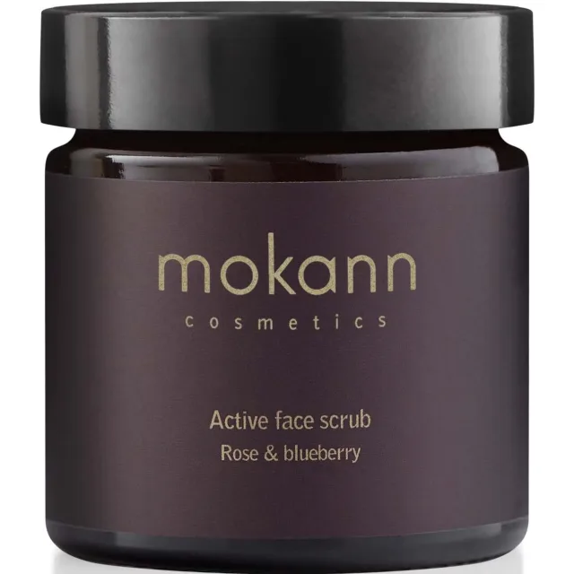 Mokann Rose & Blueberry Active Face Scrub