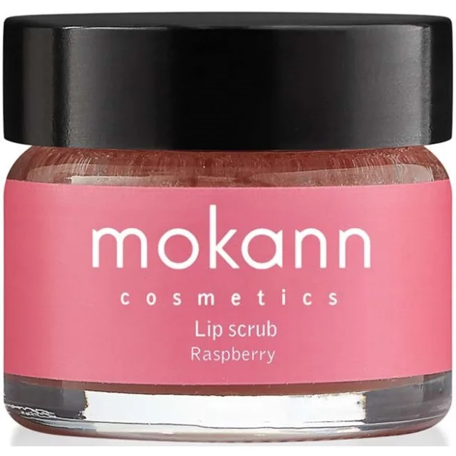 Mokann Raspberry Lip Scrub