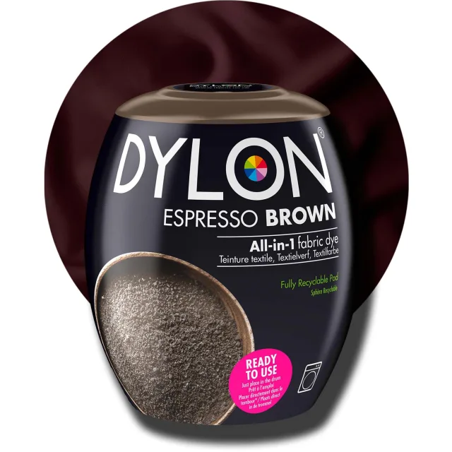 Dylon all-in-1 textilfärg 11 Espresso Brown