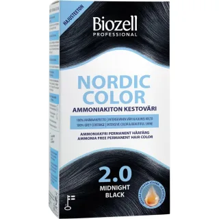Biozell Nordic Color Permanent Hair Color Midnight Black