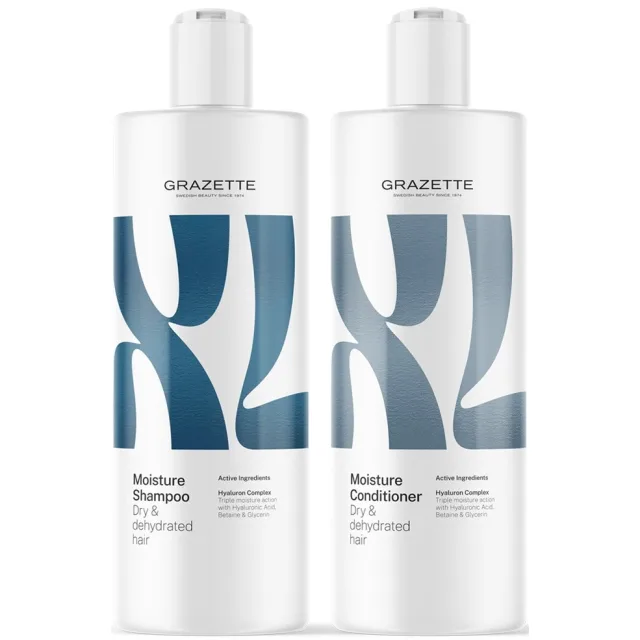 XL Moisture Shampoo & Conditioner 400 ml