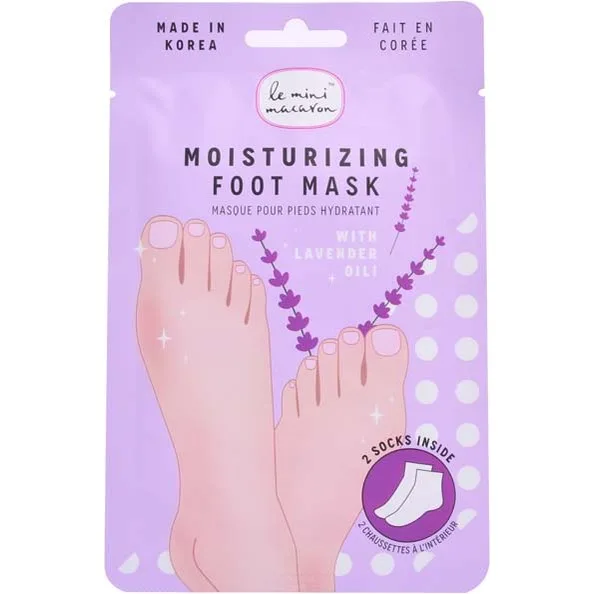 Le Mini Macaron Foot Mask Levender