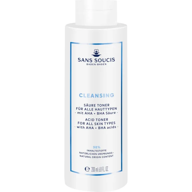 Sans Soucis Acid Toner with AHA + BHA Acid