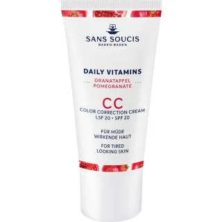 Sans Soucis Daily Vitamins CC Color Correction Cream SPF 20 For Tired Looking Skin
