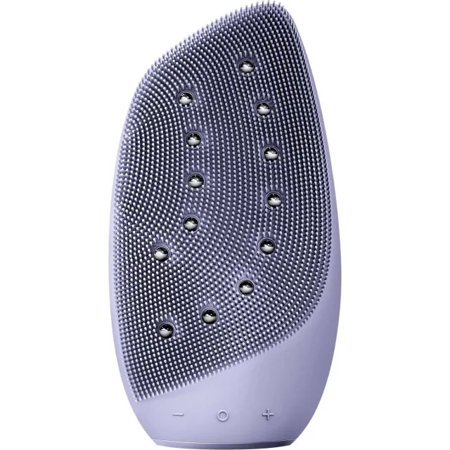 Geske 8 in 1 Sonic Thermo Facial Brush & Face-Lifter Purple