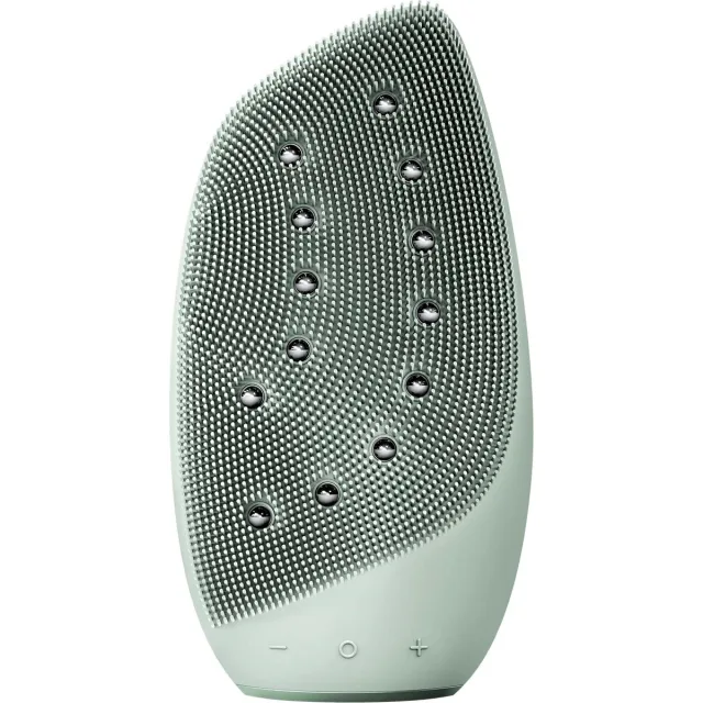 Geske 8 in 1 Sonic Thermo Facial Brush & Face-Lifter Green