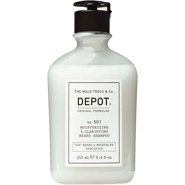 Depot Male Tools No. 501 Moisturizing & Clarifying Beard Shampoo