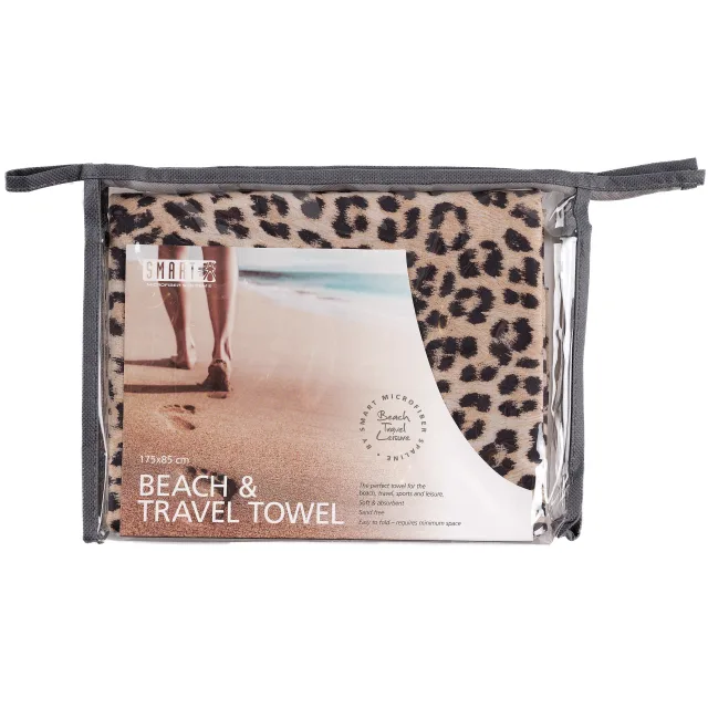 Smart Beach towel Leopard