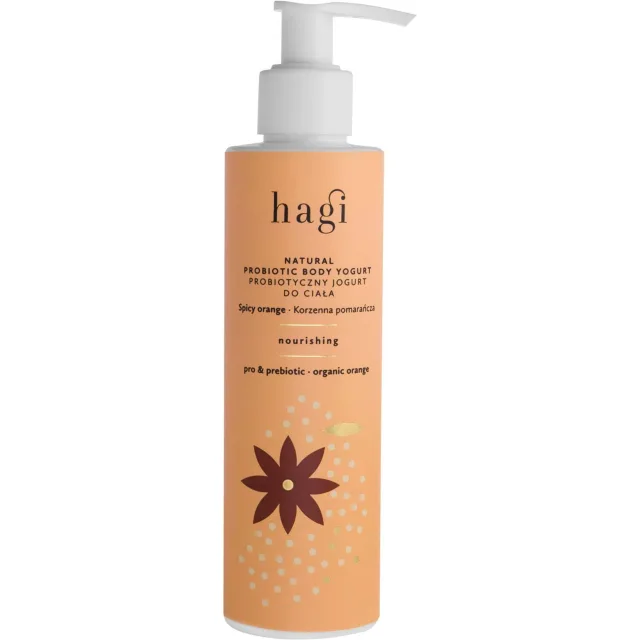 Hagi Natural Probiotic Nourishing Body Yogurt Spicy Orange