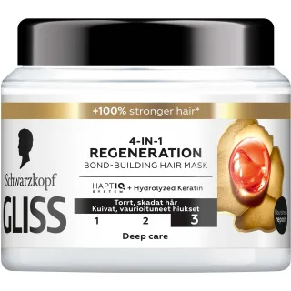 Schwarzkopf Gliss 4-In-1 Regeneration Bond-Building Hair Mask