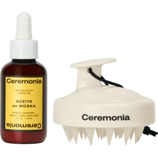 Ceremonia "The Scalp Power Duo" (Aceite de Moska & Scalp Masajeador)