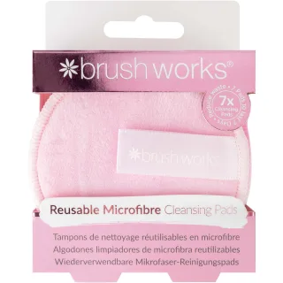 Brushworks Reusable Microfibre Cleansing Pads